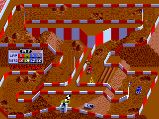 Super Off Road screenshot 2 for Amiga